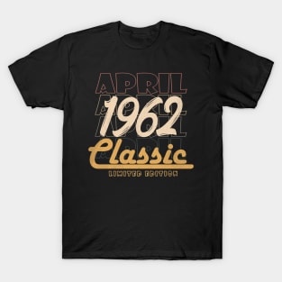 april 1962 birthday T-Shirt